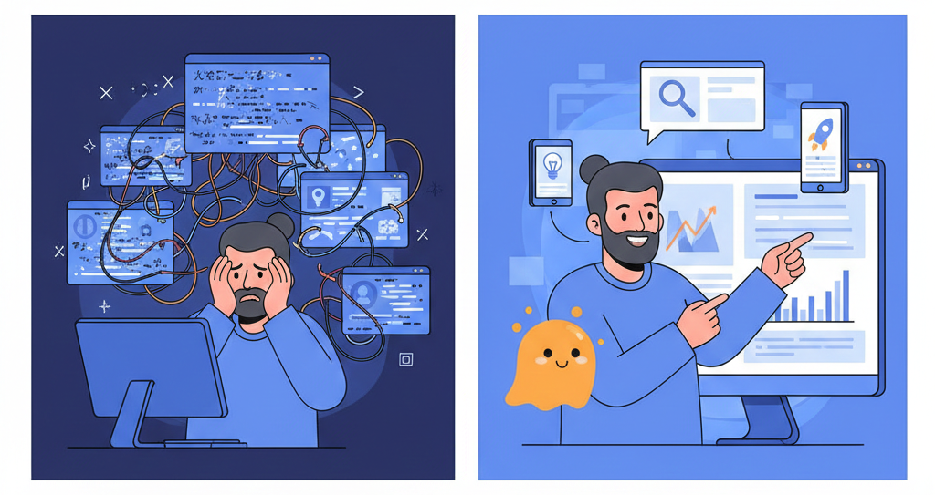AI文字の比較画像